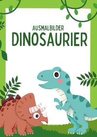 Ausmalbilder Dinosaurier