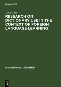 Research on Dictionary Use in the Context of Foreign Language Learning