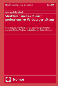 Strukturen und Richtlinien professioneller Vertragsgestaltung