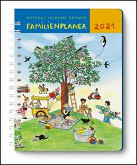 Mein Familienplaner-Buch Wimmlingen 2021 ? Mit Illustrationen von Rotraut Susanne Berner ? Buch-Kalender ? Praktisch, zum Mitnehmen ? mit 5 Spalten und vielen Zusatzseiten