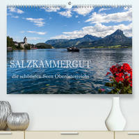 Salzkammergut - Die schönsten Seen Oberösterreichs (Premium, hochwertiger DIN A2 Wandkalender 2021, Kunstdruck in Hochglanz)