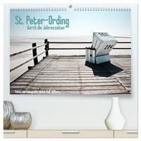 St. Peter-Ording durch die Jahreszeiten (hochwertiger Premium Wandkalender 2025 DIN A2 quer), Kunstdruck in Hochglanz