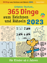 365 Dinge zum Zeichnen und Rätseln für Kinder ab 6 Jahren. ABK 2023