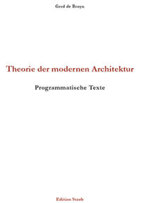 Theorie der modernen Architektur