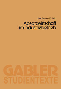 Absatzwirtschaft im Industriebetrieb