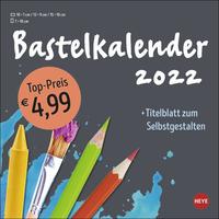 Bastelkalender anthrazit klein 2022