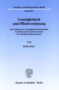 Unmöglichkeit und Pflichtverletzung.