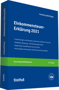 Einkommensteuer-Erklärung 2021