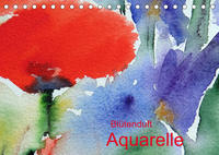 Blütenduft Aquarelle (Tischkalender 2023 DIN A5 quer)