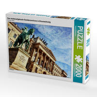 CALVENDO Puzzle Das wiederaufgebaute Residenzschloss in Braunschweig 2000 Teile Lege-Größe 90 x 67 cm Foto-Puzzle Bild von Reiner Silberstein