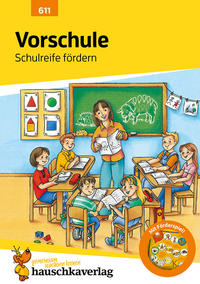 Vorschule Übungsheft ab 5 Jahre für Junge und Mädchen - Schulreife fördern