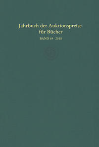 Jahrbuch der Auktionspreise für Bücher, Handschriften und Autographen (Buch + DVD)