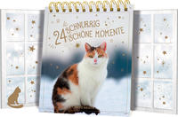 Tischkalender mit Flügeltüren - 24 schnurrig schöne Momente