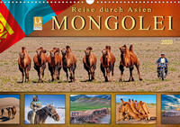 Reise durch Asien - Mongolei (Wandkalender 2020 DIN A3 quer)