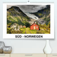 Süd - Norwegen (Premium, hochwertiger DIN A2 Wandkalender 2022, Kunstdruck in Hochglanz)