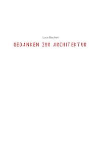 Gedanken zur Architektur