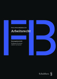 Fachhandbuch / Fachhandbuch Arbeitsrecht