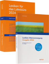 Buchpaket Lexikon für das Lohnbüro und Lexikon Altersversorgung 2024