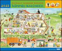 Wimmel-Kalender 2022 – DUMONT Kinderkalender – Wandkalender 58,4 x 48,5 cm – Spiralbindung