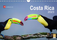 Costa Rica 2023 Exotische Vogelwelt (Wandkalender 2023 DIN A4 quer)