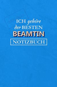 Notizbuch für Beamtin