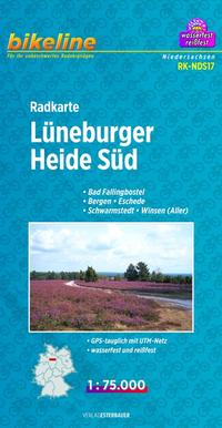 Radkarte Lüneburger Heide Süd (RK-NDS17)