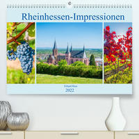 Rheinhessen-Impressionen (Premium, hochwertiger DIN A2 Wandkalender 2022, Kunstdruck in Hochglanz)