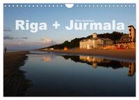 Riga + Jurmala (Wandkalender 2025 DIN A4 quer), CALVENDO Monatskalender