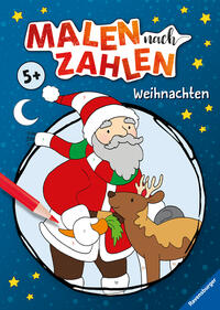 Malen nach Zahlen ab 5: Weihnachten