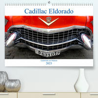 Cadillac Eldorado - Goldstück auf Rädern (Premium, hochwertiger DIN A2 Wandkalender 2023, Kunstdruck in Hochglanz)