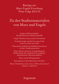 Zu den Studienmaterialien von Marx und Engels