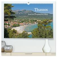 Thassos - Insel im Thrakischen Meer (hochwertiger Premium Wandkalender 2025 DIN A2 quer), Kunstdruck in Hochglanz