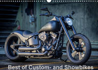 Best of Custom- and Showbikes Kalender (Wandkalender 2022 DIN A3 quer)