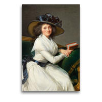 Premium Textil-Leinwand 500 x 750 cm Hoch-Format Elisabeth Louise Vigée Le Brun | Wandbild, HD-Bild auf Keilrahmen, Fertigbild auf hochwertigem Vlies, Leinwanddruck von None 4arts