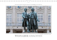 Emotionale Momente: Weimarer Ansichten. (Wandkalender 2022 DIN A4 quer)