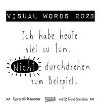 Visual Words Black 2023