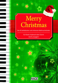 Merry Christmas für Klavier, Keyboard oder Gitarre