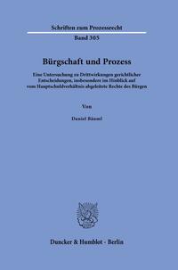 Bürgschaft und Prozess