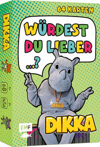 Kartenspiel: Würdest du lieber...? Nashornstarke Fragen für Kids mit DIKKA