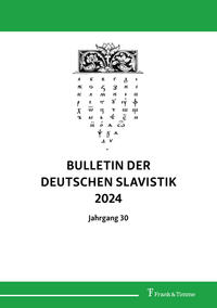 Bulletin der deutschen Slavistik 2024