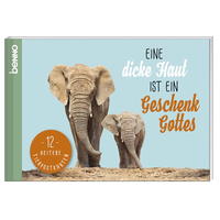 Postkarten-Buch »Eine dicke Haut ist ein Geschenk Gottes«