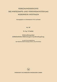 Untersuchung einer drehelastischen Elektromagnet-Synchronkupplung