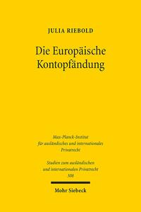 Die Europäische Kontopfändung