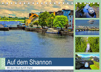 Auf dem Shannon - Mit dem Boot durch Irland (Tischkalender 2022 DIN A5 quer)