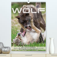 Emotionale Momente: Der Wolf. (Premium, hochwertiger DIN A2 Wandkalender 2020, Kunstdruck in Hochglanz)