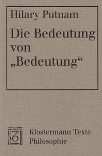 Die Bedeutung von "Bedeutung"