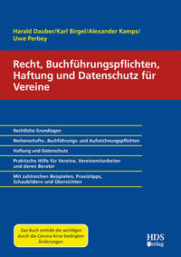 Recht, Buchführungspflichten, Haftung und Datenschutz für Vereine