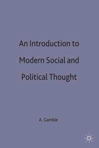 An Introduction to Modern Social and Political Thought