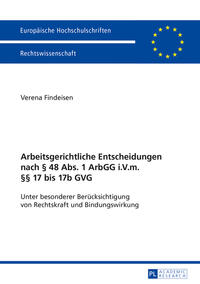 Arbeitsgerichtliche Entscheidungen nach § 48 Abs. 1 ArbGG i.V.m. §§ 17 bis 17b GVG