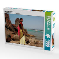 CALVENDO Puzzle Agonda Beach Goa 1000 Teile Lege-Größe 64 x 48 cm Foto-Puzzle Bild von Martin Rauchenwald